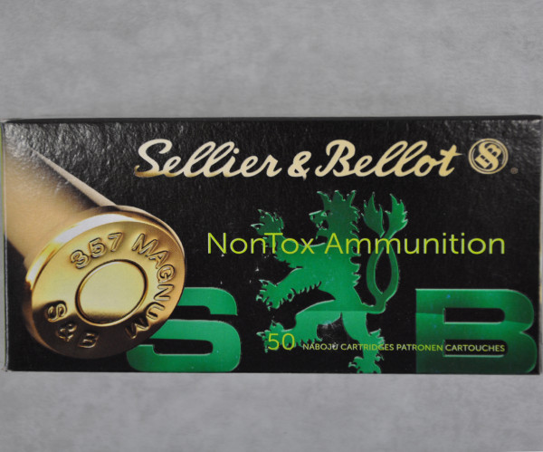 S+B TFMJ NONTOX .357 Magnum 50 St.