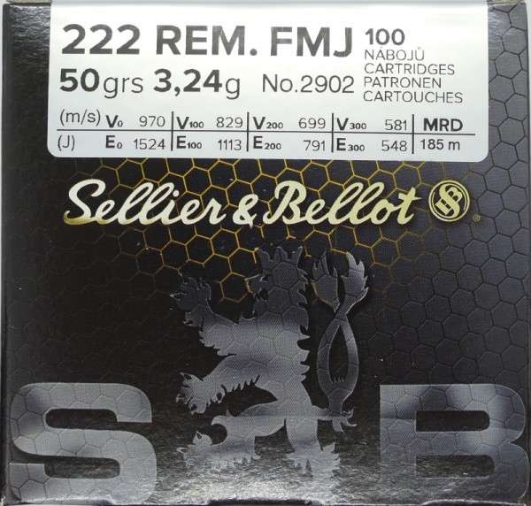 Sellier & Bellot .223 FMJ 55gr