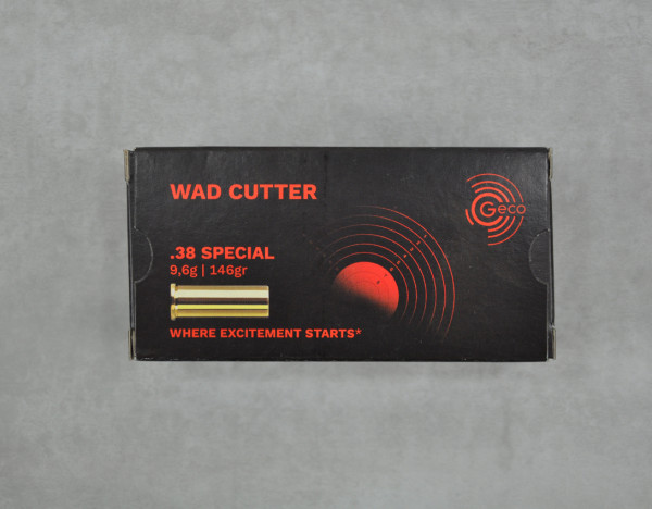 Geco Wad Cutter .38 Special 50 St.