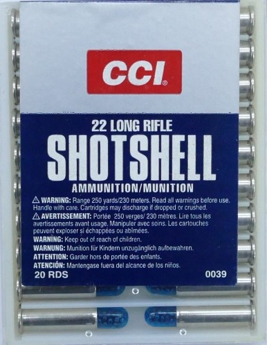 CCI .22 lr Shotshell