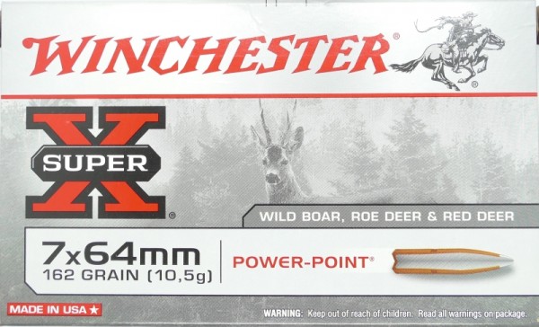 Winchester Super-X 7x64 Power Point 162g