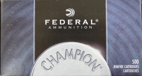 Federal .22 lr Champion