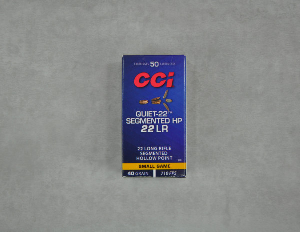 CCI Quiet-22 Segmented HP .22 lr 50 St.