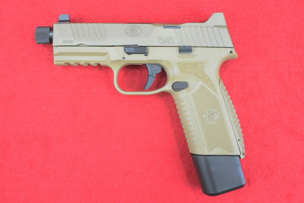 FN 545 Tactical FDE .45 ACP mit Mündungsgewinde .578″x28