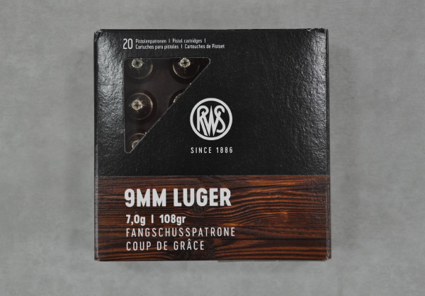 RWS 9mm Luger HP 20 St.