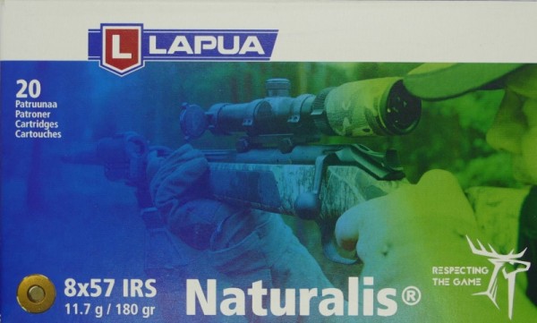 Lapua 8x57 IRS Naturalis 180gr