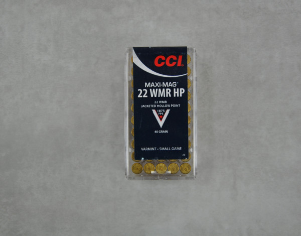 CCI Maxi-Mag JHP .22 WMR 50 St.