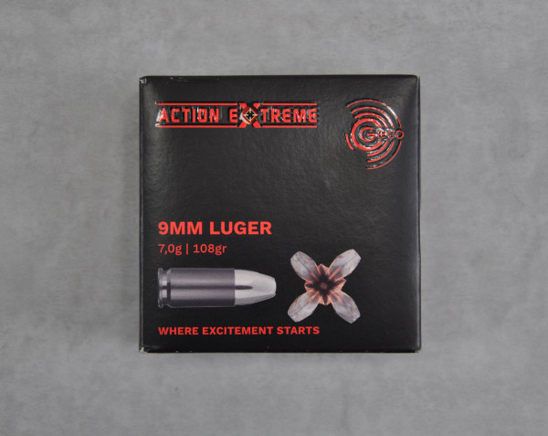 Geco Action EXTREME 9mm Luger 20 St.